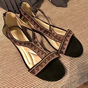 Beautiful beaded sandals